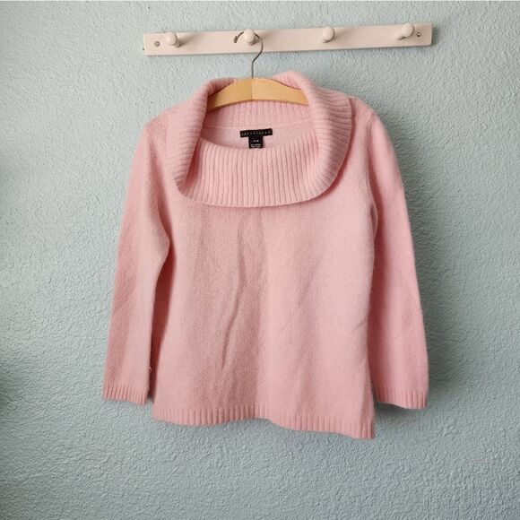 Apostrophe angora and wool blend sweater - Picture 2 of 8